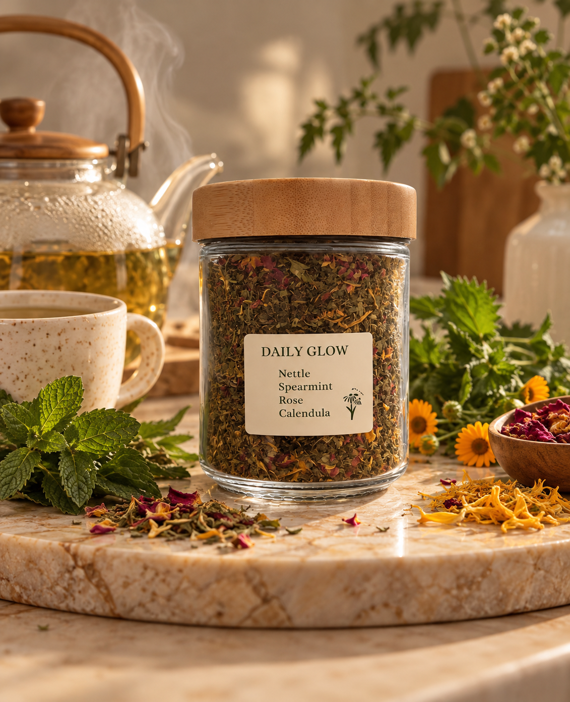 Daily glow tea blend
