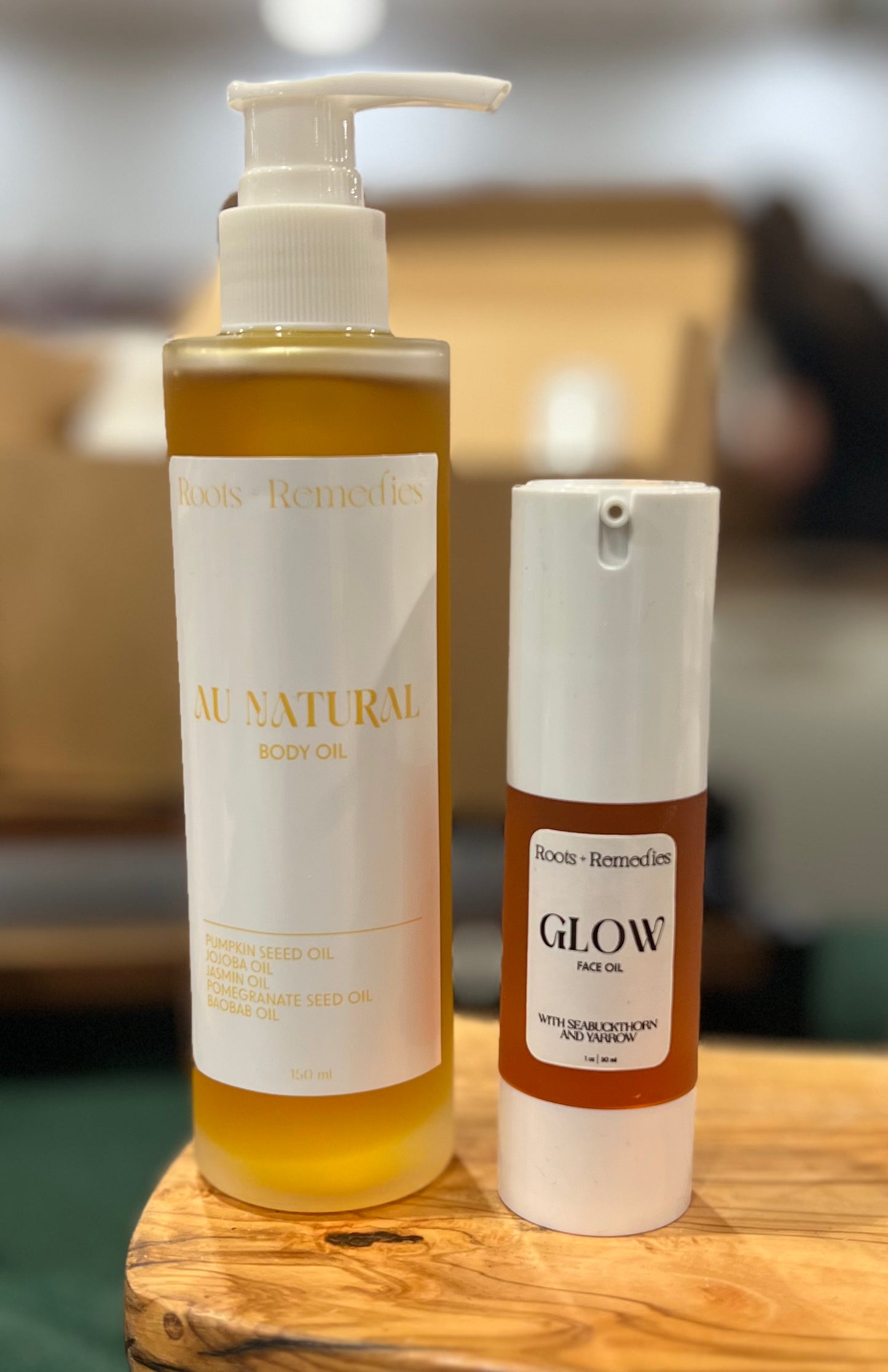 Combo Glow and Aù natural