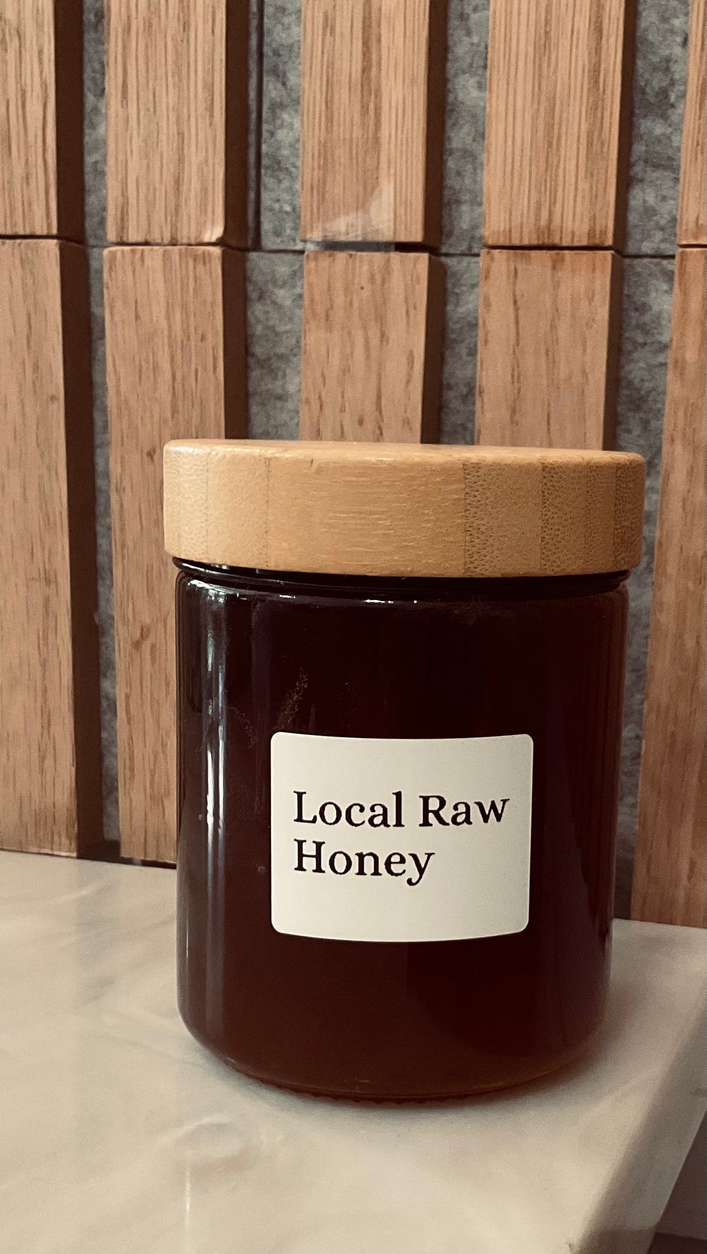 Local raw honey