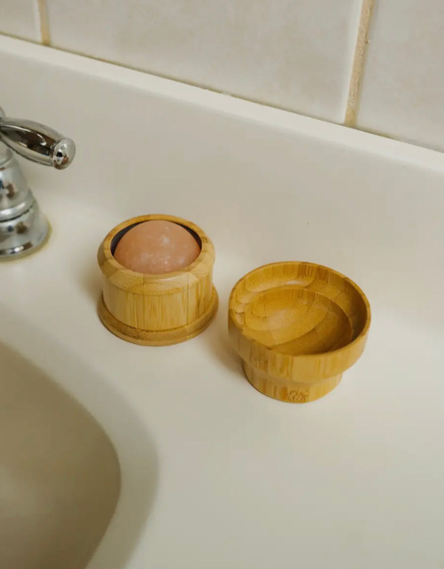 Bamboo Himalayan Salt Massage Ball