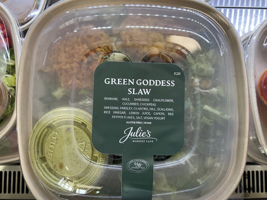Julie’s Green goddess salad