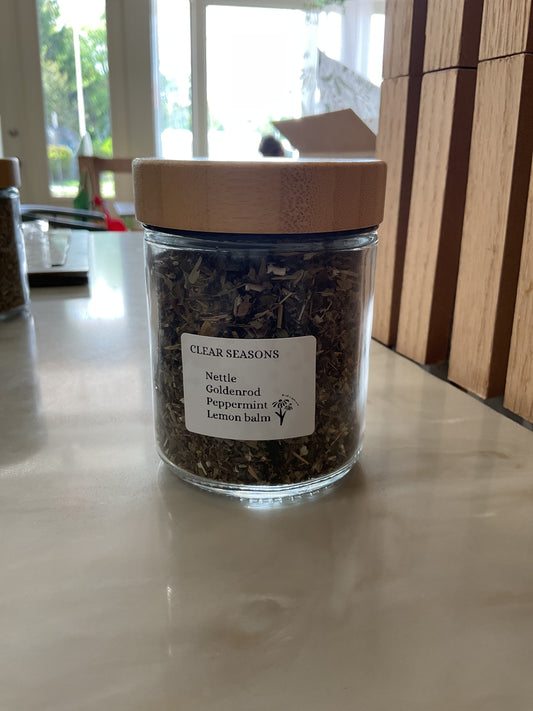 Clear seasons, tea blend
