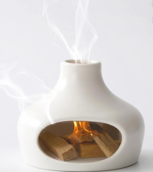 Palo santo chimney burner