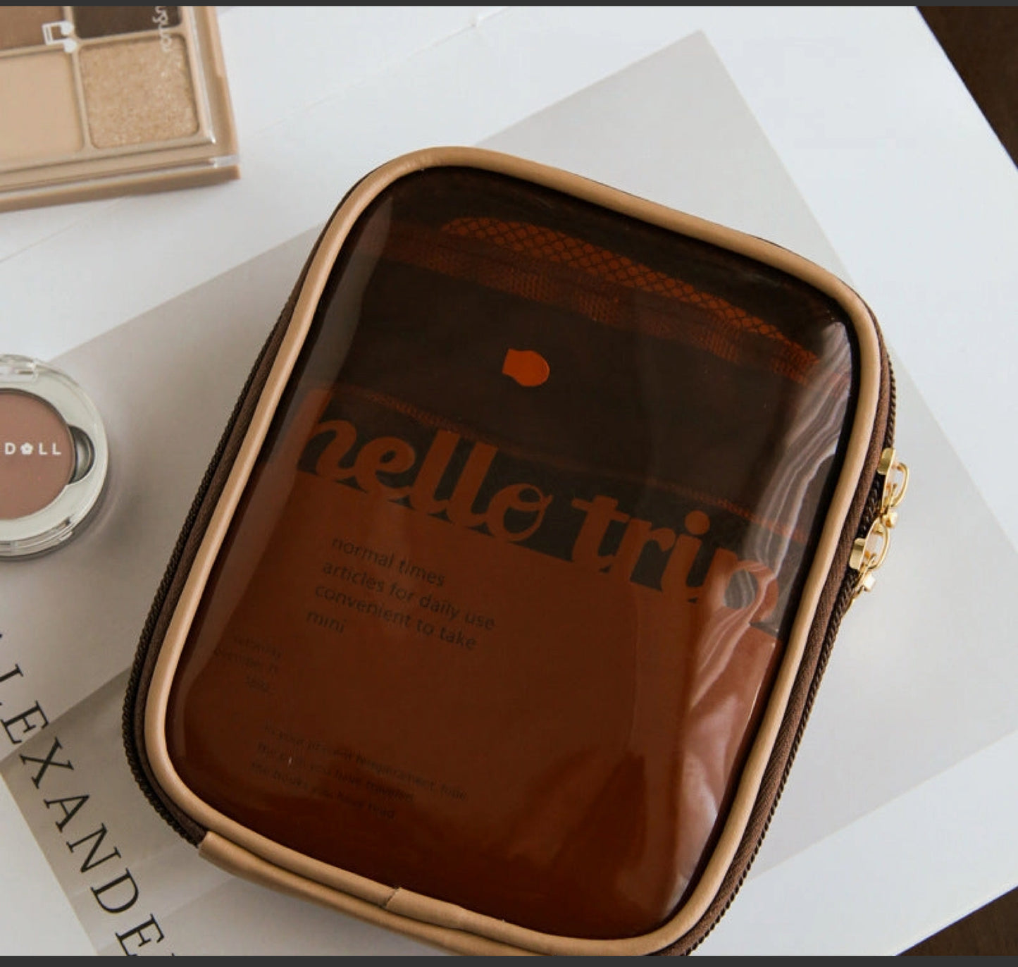 Portable Waterproof Cosmetic Bag