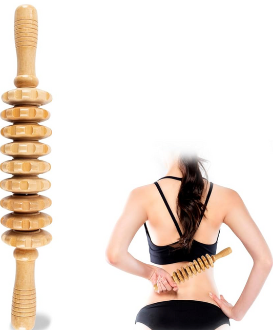 Lymphatic drainage wood tool - straight