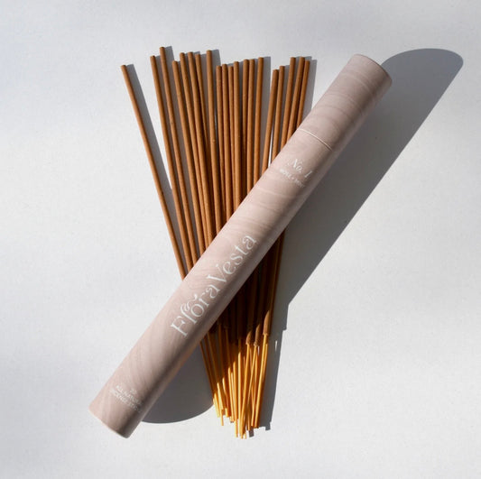 Rose and mint botanical incense